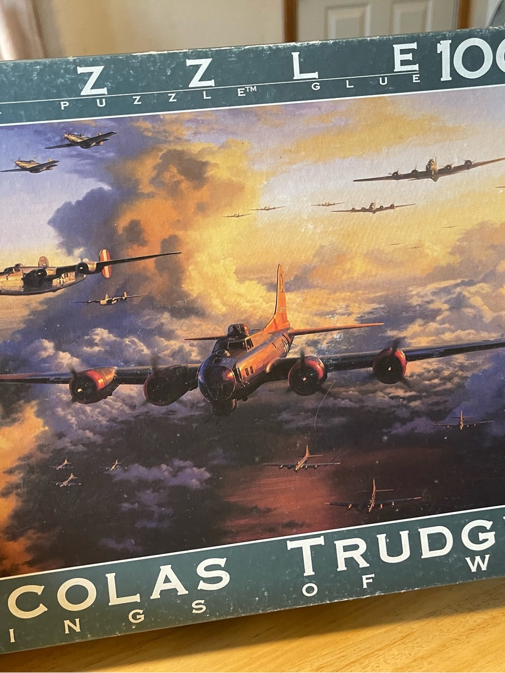Thundering Home Puzzle By Wings Of War Series Featuring Art By Nicholas Trudgian